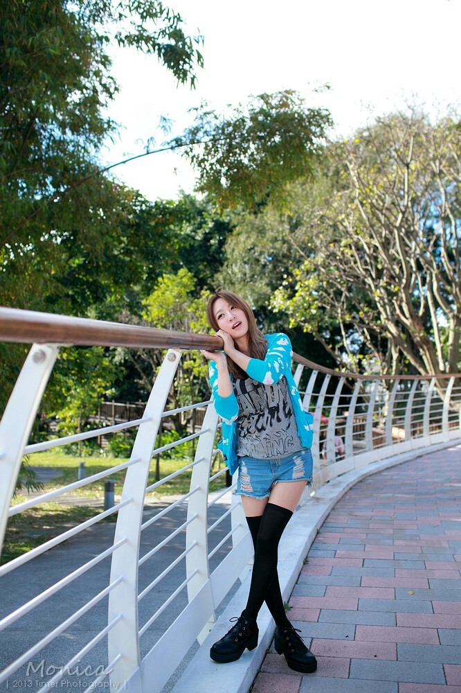 台湾清纯美女-小橘外拍写真 2